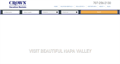 Desktop Screenshot of napavacationcondos.com